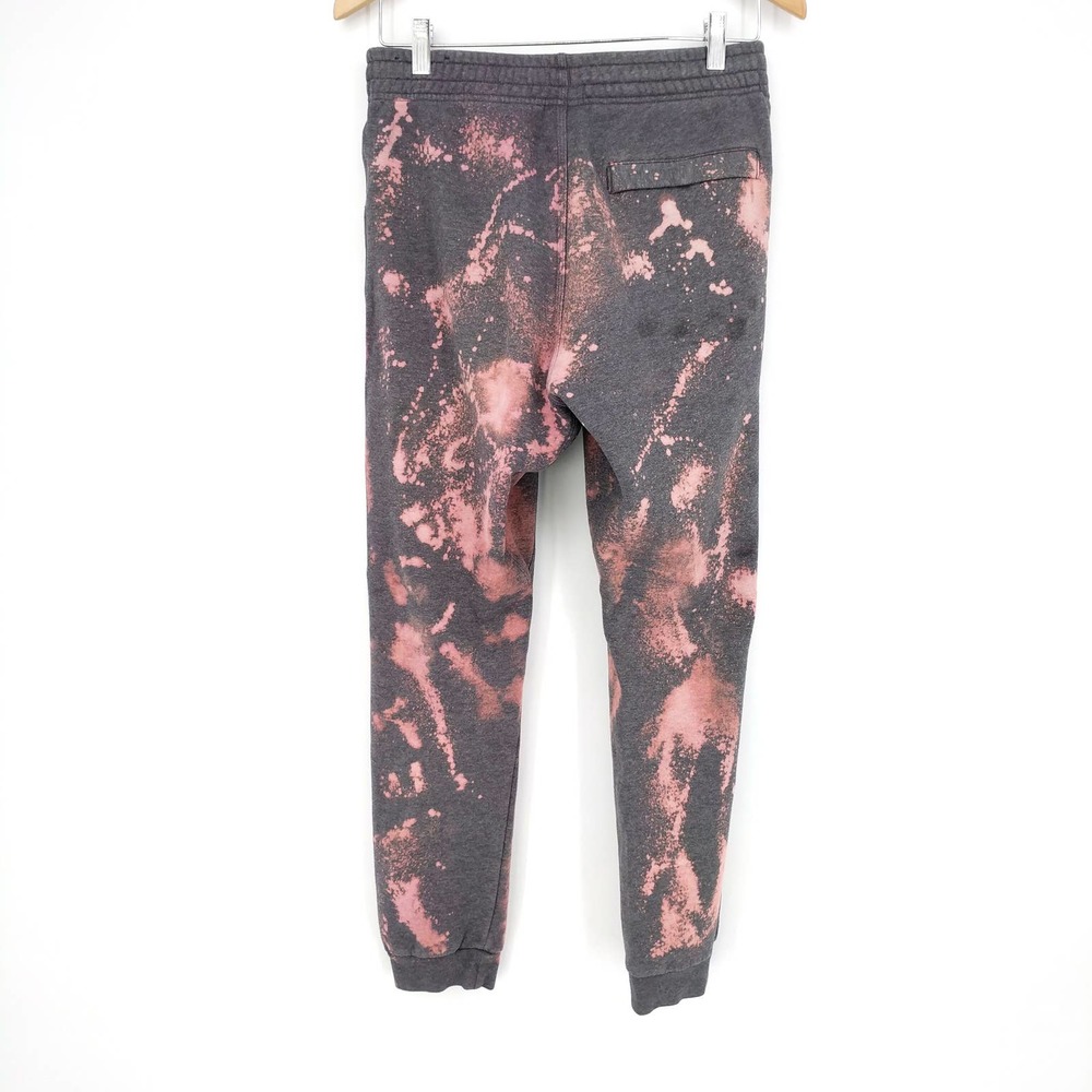 Nike Custom Hand Bleach Tie Dye Fleece Joggers S - Picture 4 of 9